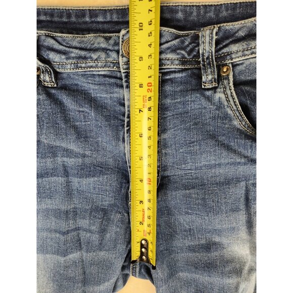 Buffalo David Bitton Jeans Mens 35"x27" Evan-X Straight Stretch Distressed - Picture 14 of 14